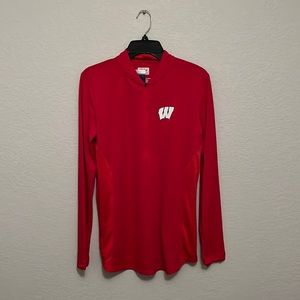 Wisconsin Badger quarter zip